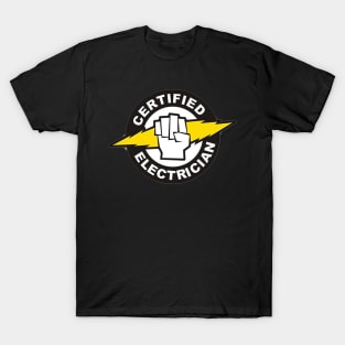 Certified Electrician T-Shirt